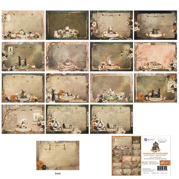 PRIMA PRIMA MADE OF MAGIC 4x6 JOURNALING NOTECARDS 45 SHEETS