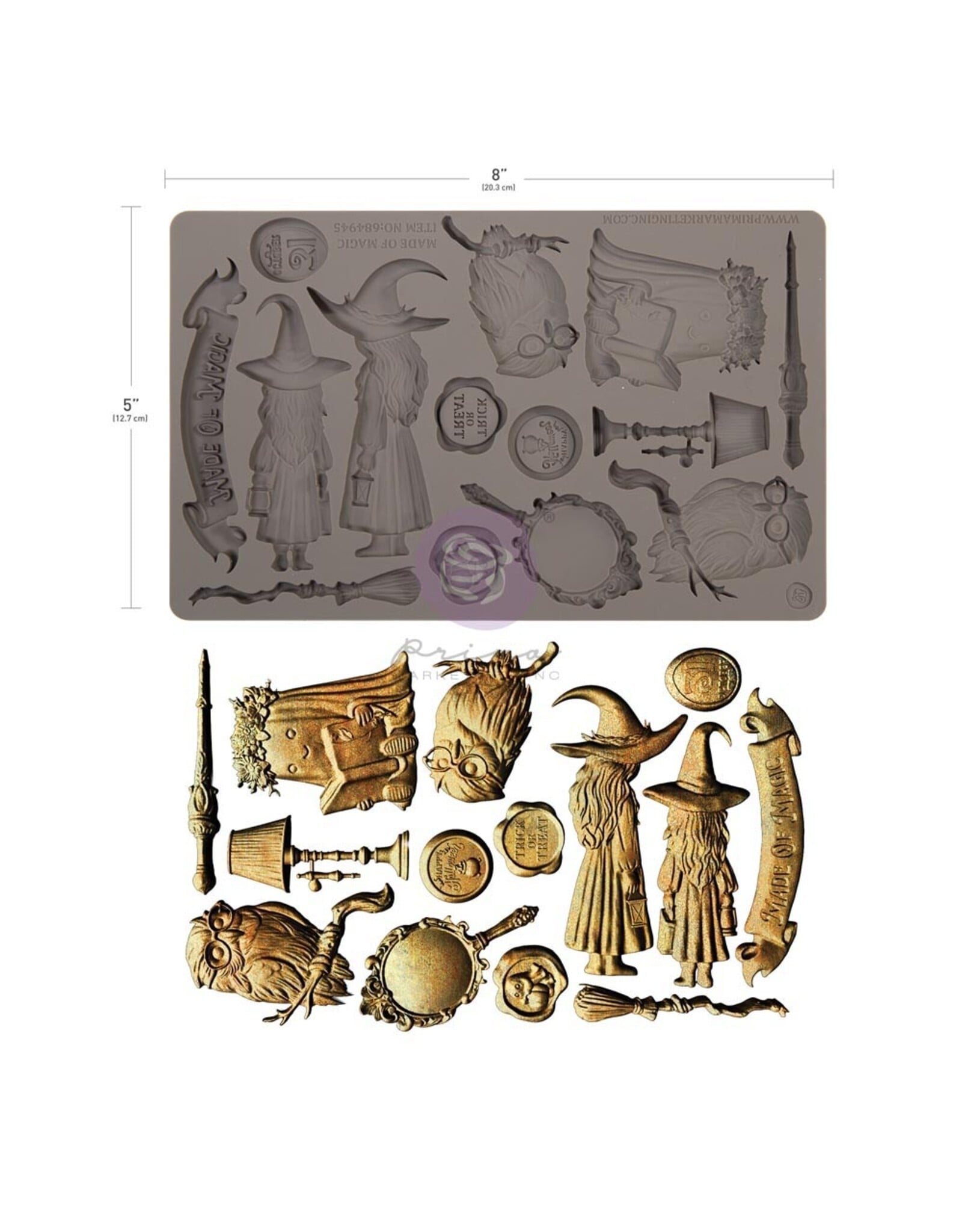 PRIMA PRIMA MADE OF MAGIC DECOR MOULD