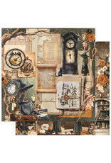 PRIMA PRIMA MADE OF MAGIC ARCHIVES ARCANE 12x12 PAPIER CARTONNÉ