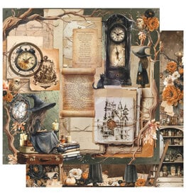 PRIMA PRIMA MADE OF MAGIC ARCHIVES ARCANE 12x12 PAPIER CARTONNÉ