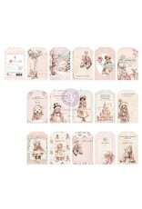 PRIMA PRIMA CHRISTMAS BLUSH TAG PAD 40/PK