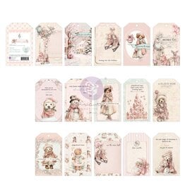 PRIMA PRIMA CHRISTMAS BLUSH TAG PAD 40/PK