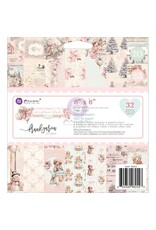 PRIMA PRIMA CHRISTMAS BLUSH 6x6 PAQUET DE PAPIER 32 FEUILLES