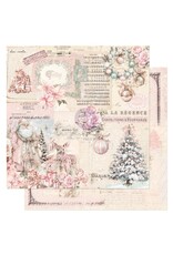 PRIMA PRIMA CHRISTMAS BLUSH CHER PÈRE NOËL 12x12 PAPIER CARTONNÉ