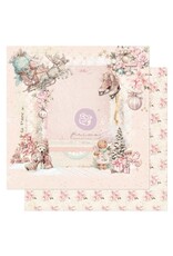 PRIMA PRIMA CHRISTMAS BLUSH NUITS MAGIQUES 12x12 PAPIER CARTONNÉ