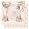 PRIMA PRIMA CHRISTMAS BLUSH MAGICAL NIGHTS 12x12 CARDSTOCK WITH FOIL DETAILS