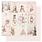 PRIMA PRIMA CHRISTMAS BLUSH ON THE NICE LIST 12x12 CARDSTOCK WITH FOIL DETAILS