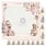 PRIMA PRIMA CHRISTMAS BLUSH SOUVENIRS NEIGEUX 12x12 PAPIER CARTONNÉ