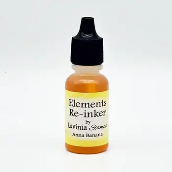 LAVINIA STAMPS LAVINIA ELEMENTS ANNA BANANA PREMIUM DYE INK PADS RE-INKER