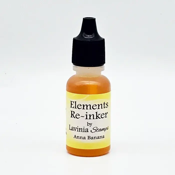 LAVINIA STAMPS LAVINIA ELEMENTS ANNA BANANA PREMIUM DYE INK PADS RE-INKER