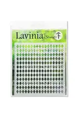 LAVINIA STAMPS LAVINIA DIAMOND CHEQUERBOARD STENCIL