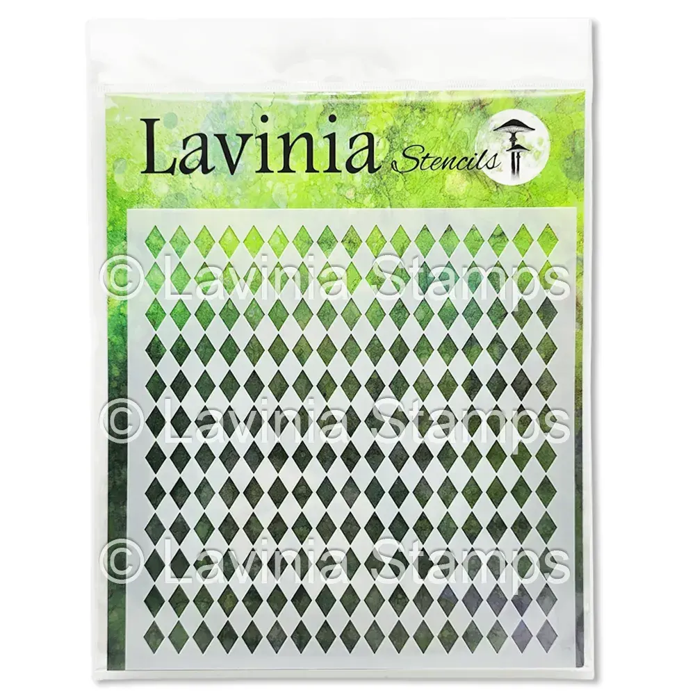 LAVINIA STAMPS LAVINIA DAMIER EN LOSANGE POCHOIR