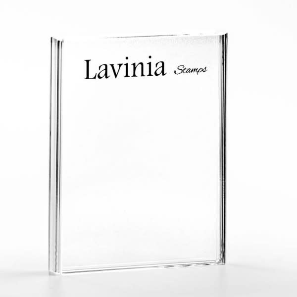 LAVINIA STAMPS LAVINIA STAMPS ACRYLIC BLOCK BEVELLED EDGE 150mm X 100mm
