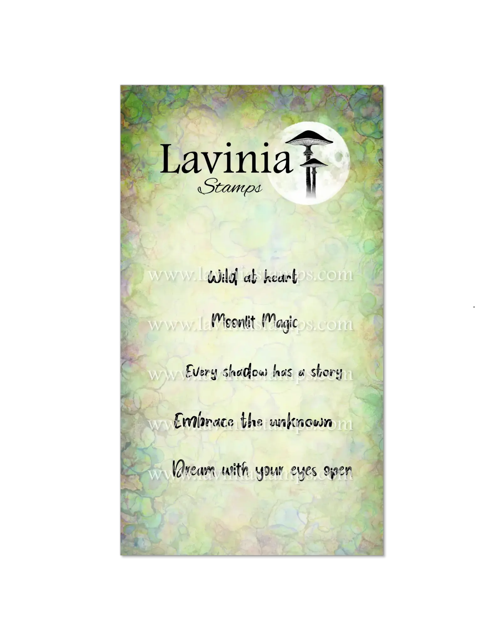 LAVINIA STAMPS LAVINIA STAMPS SAUVAGE DANS L'ÂME ENSEMBLE DE TAMPONS CLAIRS