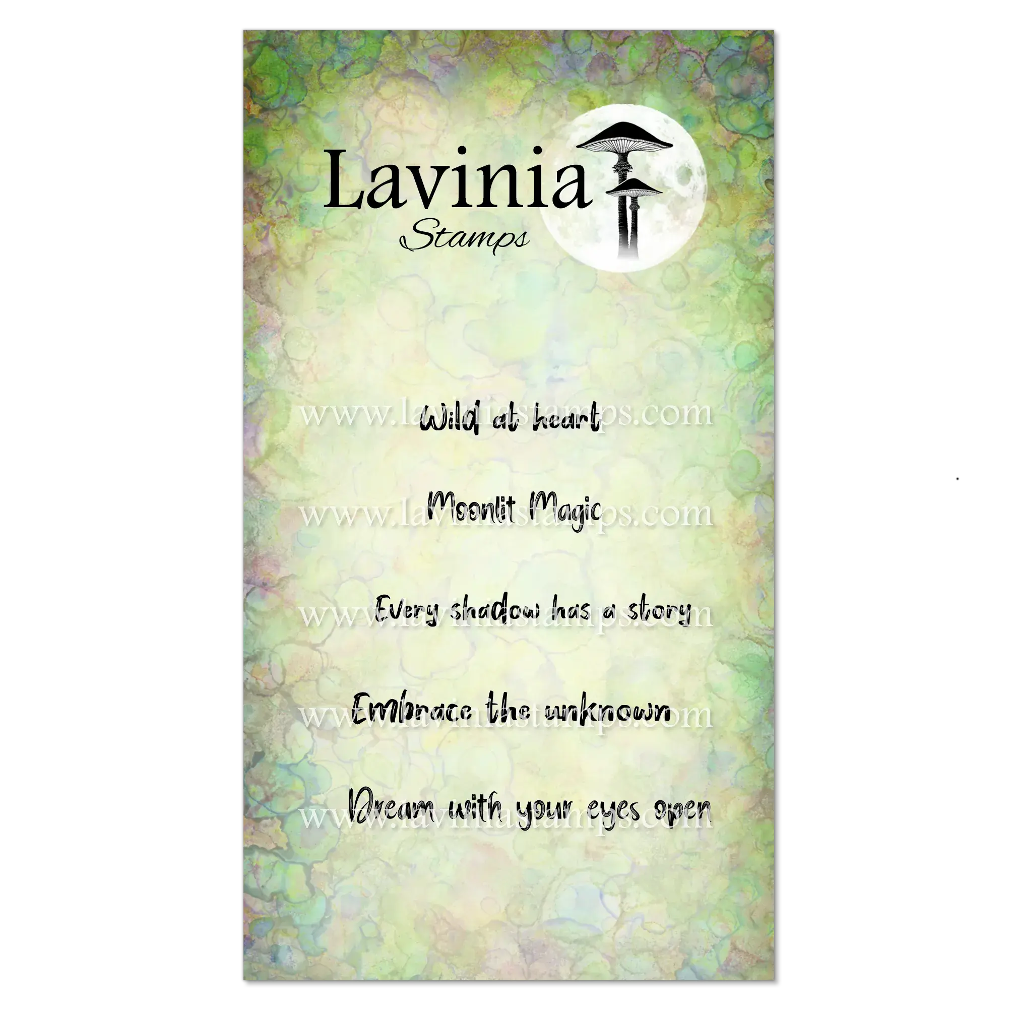 LAVINIA STAMPS LAVINIA STAMPS SAUVAGE DANS L'ÂME ENSEMBLE DE TAMPONS CLAIRS