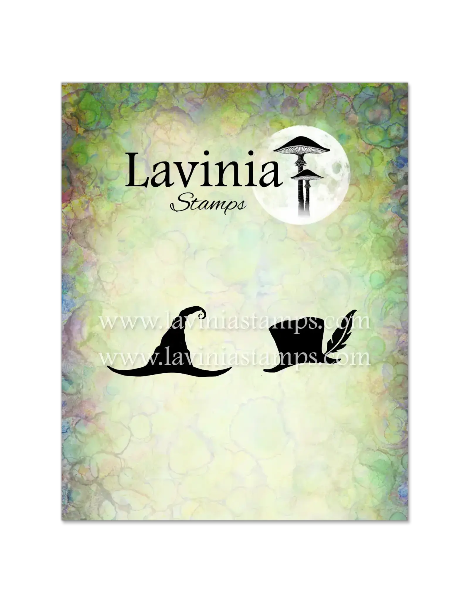 LAVINIA STAMPS LAVINIA STAMPS WHIMSY HATS CLEAR STAMP SET