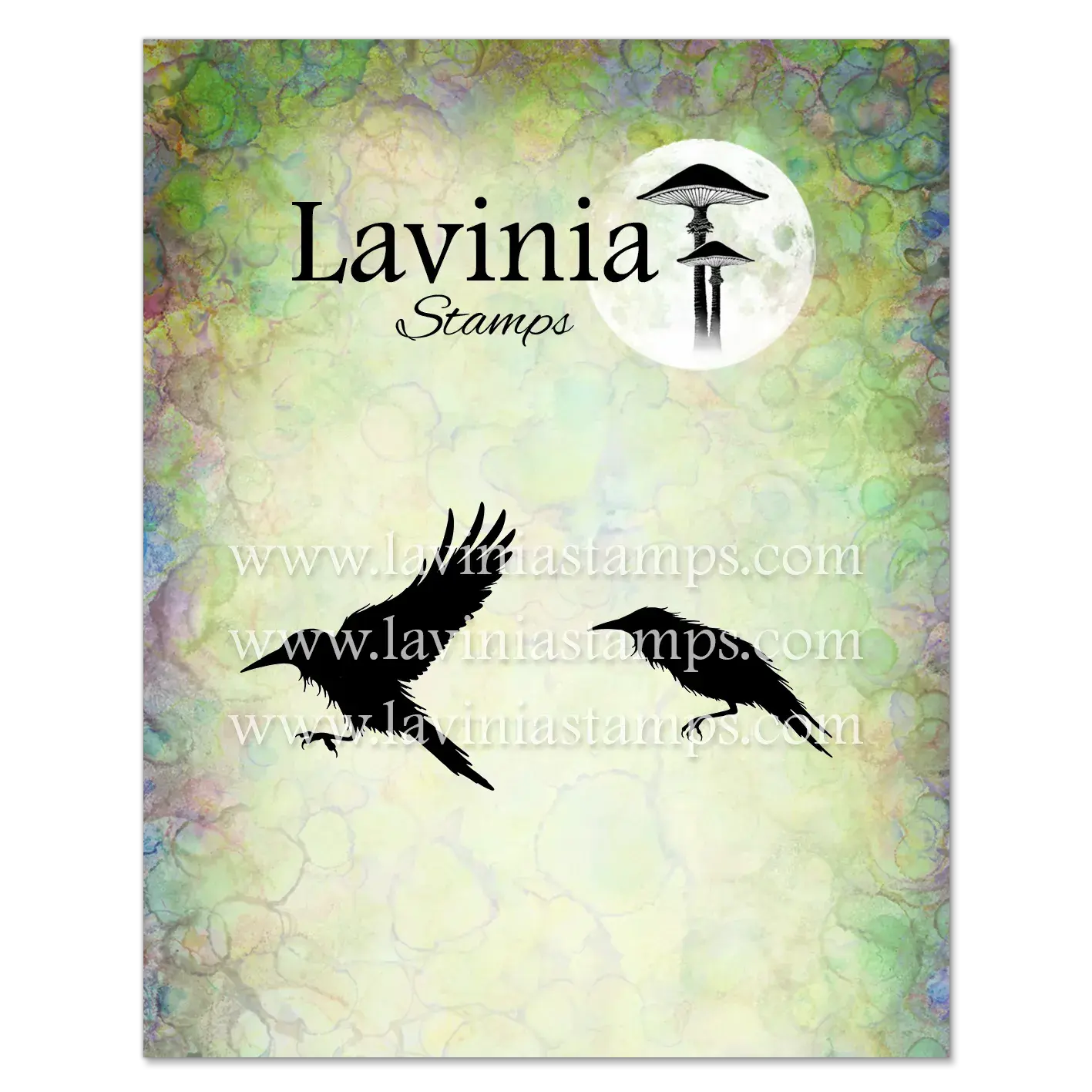 LAVINIA STAMPS LAVINIA STAMPS POE ET NOCTIS ENSEMBLE DE TAMPONS CLAIRS