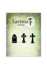 LAVINIA STAMPS LAVINIA STAMPS GRAVESTONES CLEAR STAMP SET