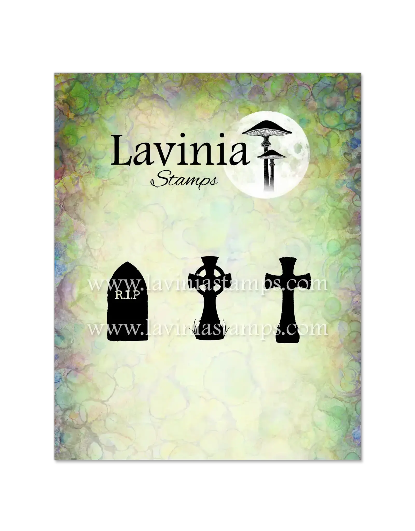 LAVINIA STAMPS LAVINIA STAMPS GRAVESTONES CLEAR STAMP SET