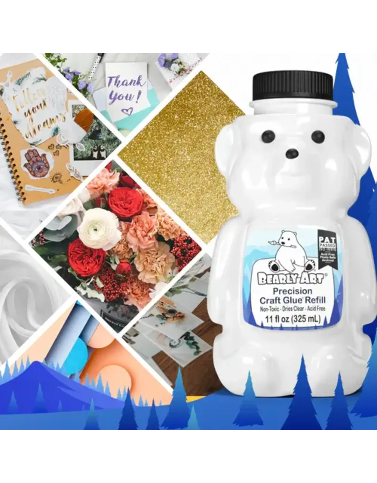 BEARLY-ART BEARLY-ART COLLE DE PRÉCISION POUR ARTISANAT LA RECHARGE
