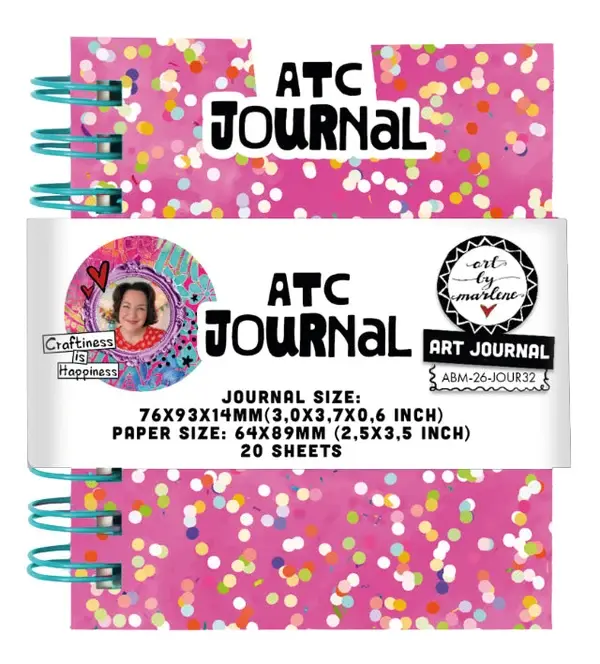 STUDIOLIGHT STUDIOLIGHT ART BY MARLENE ATC-SIZE ART JOURNAL