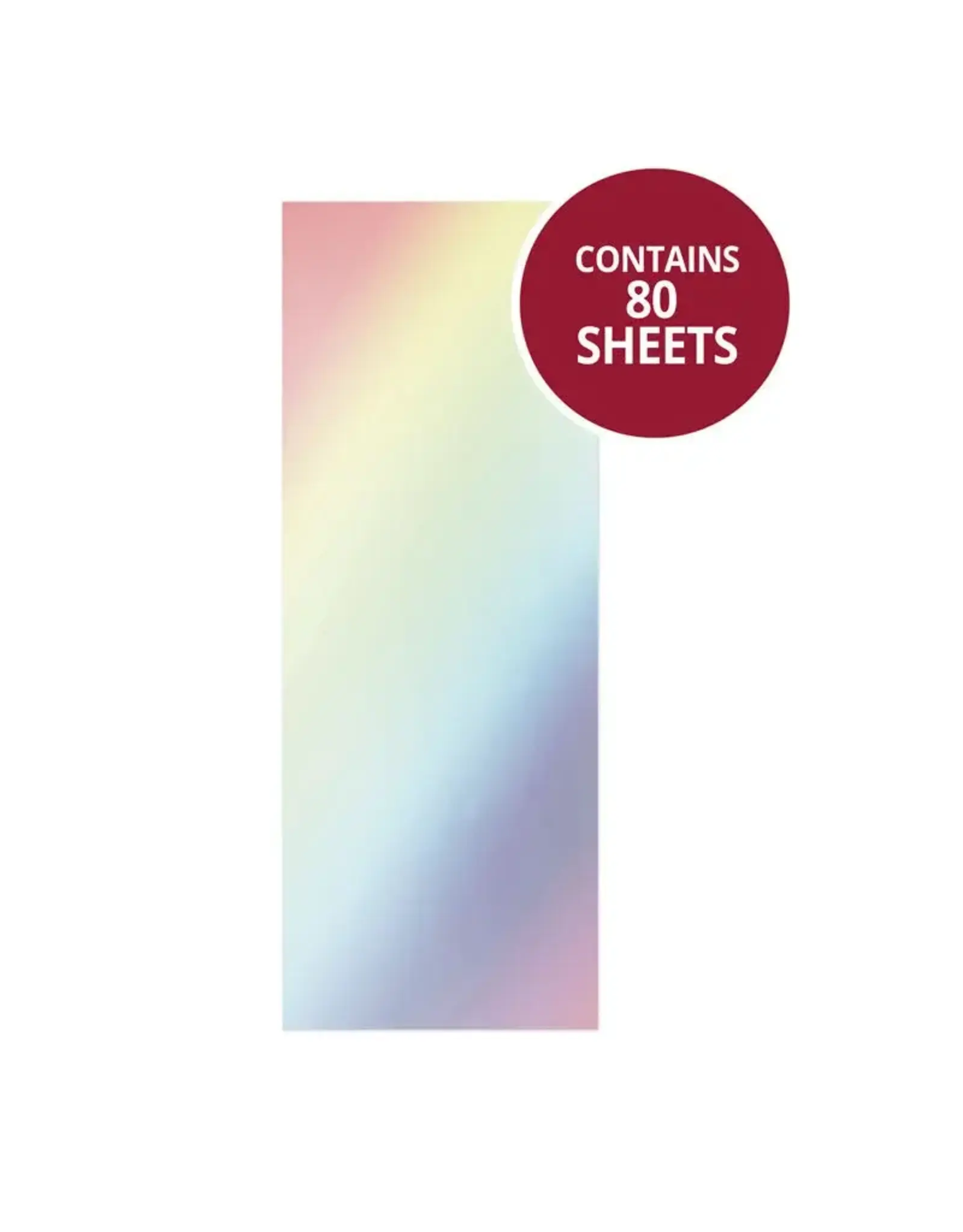 HUNKYDORY CRAFTS LTD. HUNKYDORY ARC-EN-CIEL MARQUE-PAGE GARNITURE MIRRI MATS 80/PK