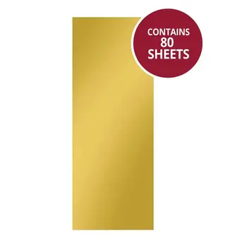 HUNKYDORY CRAFTS LTD. HUNKYDORY RICH GOLD BOOKMARK TOPPER MIRRI MATS 80/PK