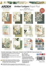 ARDEN CREATIVE STUDIO ARDEN CREATIVE STUDIO AMBER LEDGERS 6x8 PAQUET DE PAPIER