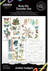 ARDEN CREATIVE STUDIO ARDEN CREATIVE STUDIO AMBER LEDGERS 6x8 FEUILLES DE TRANSFERT