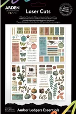 ARDEN CREATIVE STUDIO ARDEN CREATIVE STUDIO AMBER LEDGERS 8x12 DÉCOUPE LASER