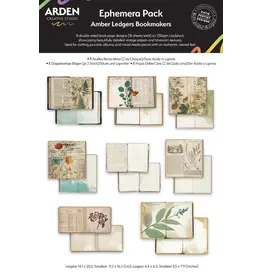 ARDEN CREATIVE STUDIO ARDEN CREATIVE STUDIO AMBER LEDGERS LIVRES ÉPHÉMÈRE DÉCOUPÉS