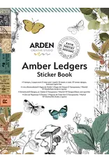 ARDEN CREATIVE STUDIO ARDEN CREATIVE STUDIO AMBER LEDGERS LIVRE D'AUTOCOLLANT