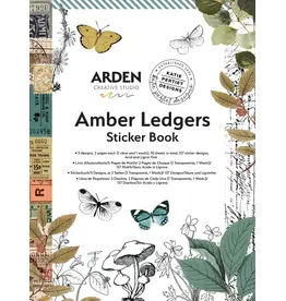 ARDEN CREATIVE STUDIO ARDEN CREATIVE STUDIO AMBER LEDGERS LIVRE D'AUTOCOLLANT