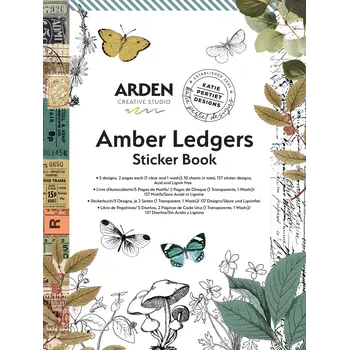 ARDEN CREATIVE STUDIO ARDEN CREATIVE STUDIO AMBER LEDGERS STICKER BOOK