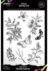 ARDEN CREATIVE STUDIO ARDEN CREATIVE STUDIO MAKER SERIES FEUILLES CLASSIQUES 6x8 ENSEMBLE DE TAMPONS CLAIRS