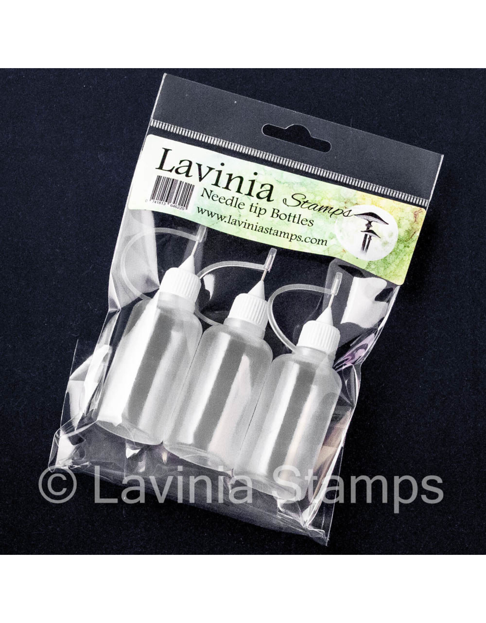 LAVINIA STAMPS LAVINIA NEEDLE TIP APPLICATOR BOTTLES 3/PK