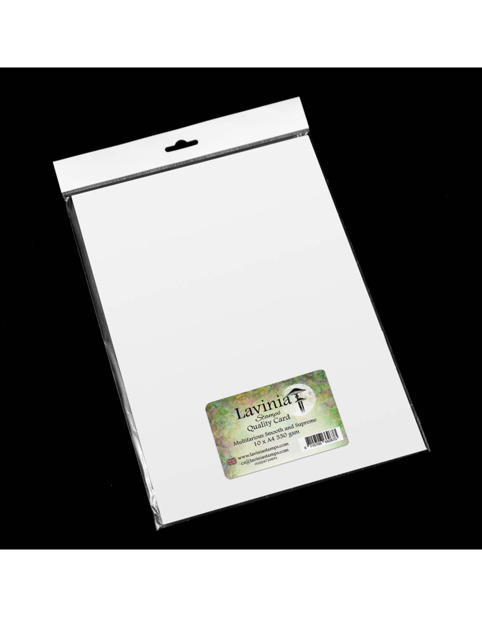 LAVINIA STAMPS LAVINIA CARTE DE QUALITÉ MULTIFAMILIALE LISSE ET SUPRÊME BLANC A4 10PC
