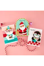 SPELLBINDERS SPELLBINDERS SPECTACULAR HOLIDAY SENTIMENTS CLEAR STAMP & DIE SET