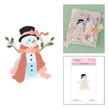 SPELLBINDERS SPELLBINDERS FRANK GARCIA SWEET SNOWMAN ETCHED DIE SET