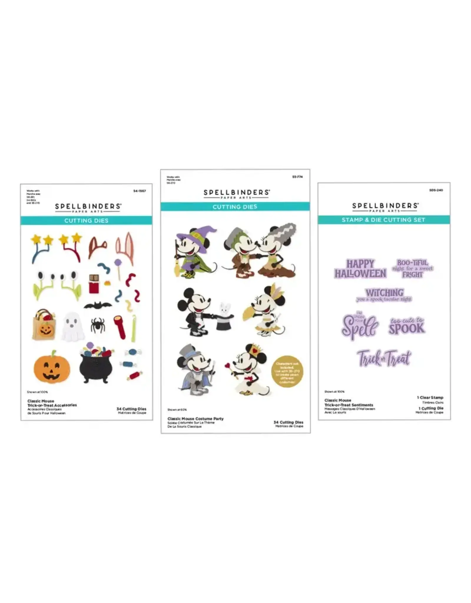 SPELLBINDERS SPELLBINDERS SOURIS CLASSIQUE FÊTE COSTUMÉE PAQUET JE VEUX TOUT