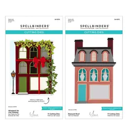SPELLBINDERS SPELLBINDERS YANA SMAKULA VACANCES DE NOËL EN VILLE ENSEMBLE DE MATRICES DE DÉCOUPE