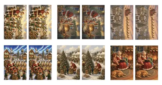 LDRS CREATIVE LDRS CREATIVE CHRISTMAS TREE RUB-ON AQUAINK TRANSFER SHEETS 6/PK