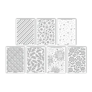 LDRS CREATIVE LDRS CREATIVE ANYTIME BACKGROUND STENCILS SET