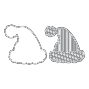 LDRS CREATIVE LDRS CREATIVE SANTA HAT ECLIPSE DIE SET