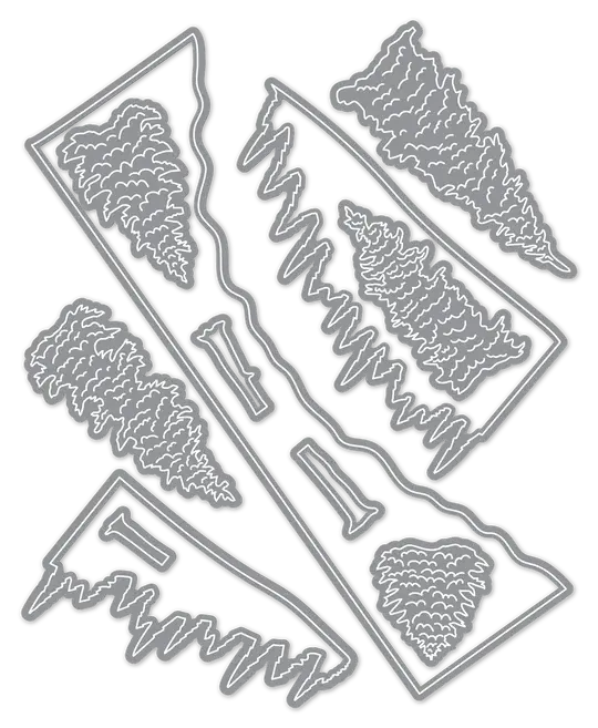 LDRS CREATIVE LDRS CREATIVE WILDERNESS SCENIC DIE SET