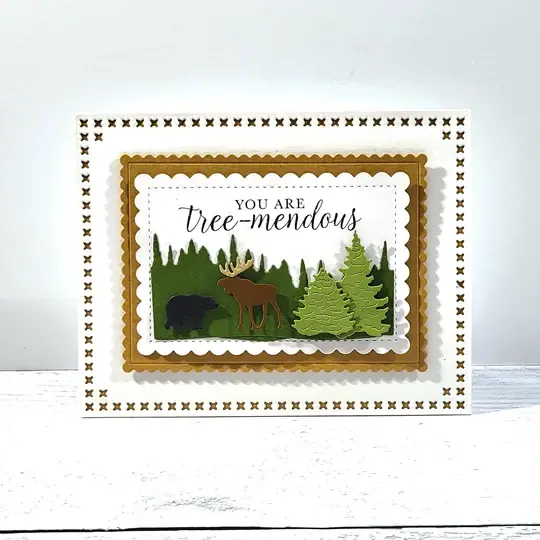 LDRS CREATIVE LDRS CREATIVE WILDERNESS SCENIC DIE SET