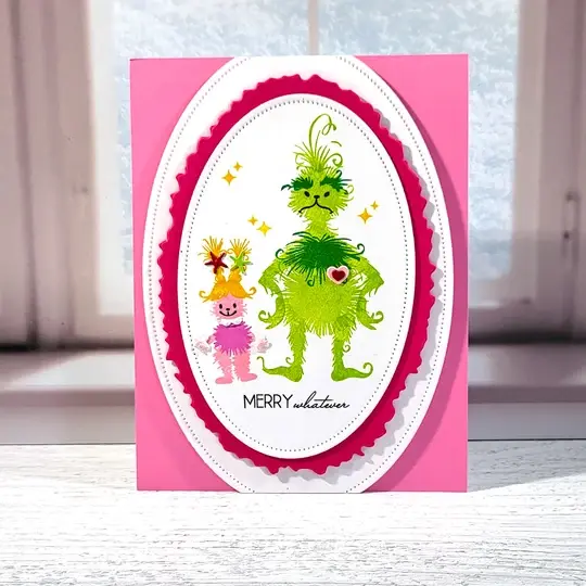 LDRS CREATIVE LDRS CREATIVE FUZZY WUZZIES GRUMPY GRUMPLETON STAMP & DIE SET