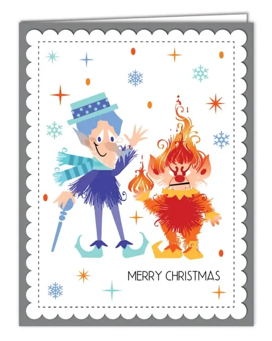 LDRS CREATIVE LDRS CREATIVE FUZZY WUZZIES A MISERLY SEASON STAMP & DIE SET