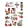 LDRS CREATIVE LDRS CREATIVE NORTH POLE POSTAGE COLLAGE CLEAR STAMP SET