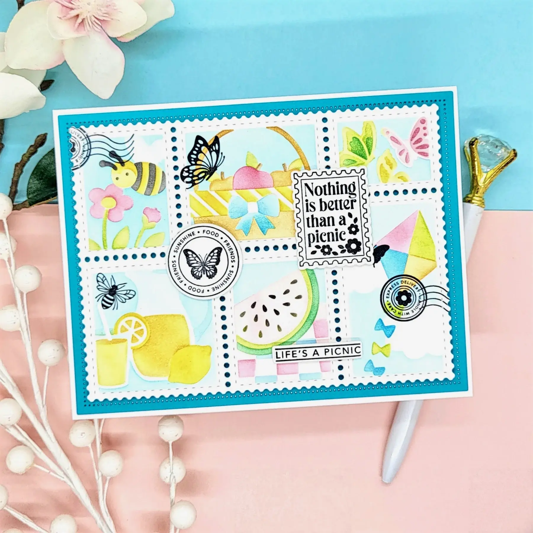 LDRS CREATIVE LDRS CREATIVE POSTAGE COLLAGE DIE SET